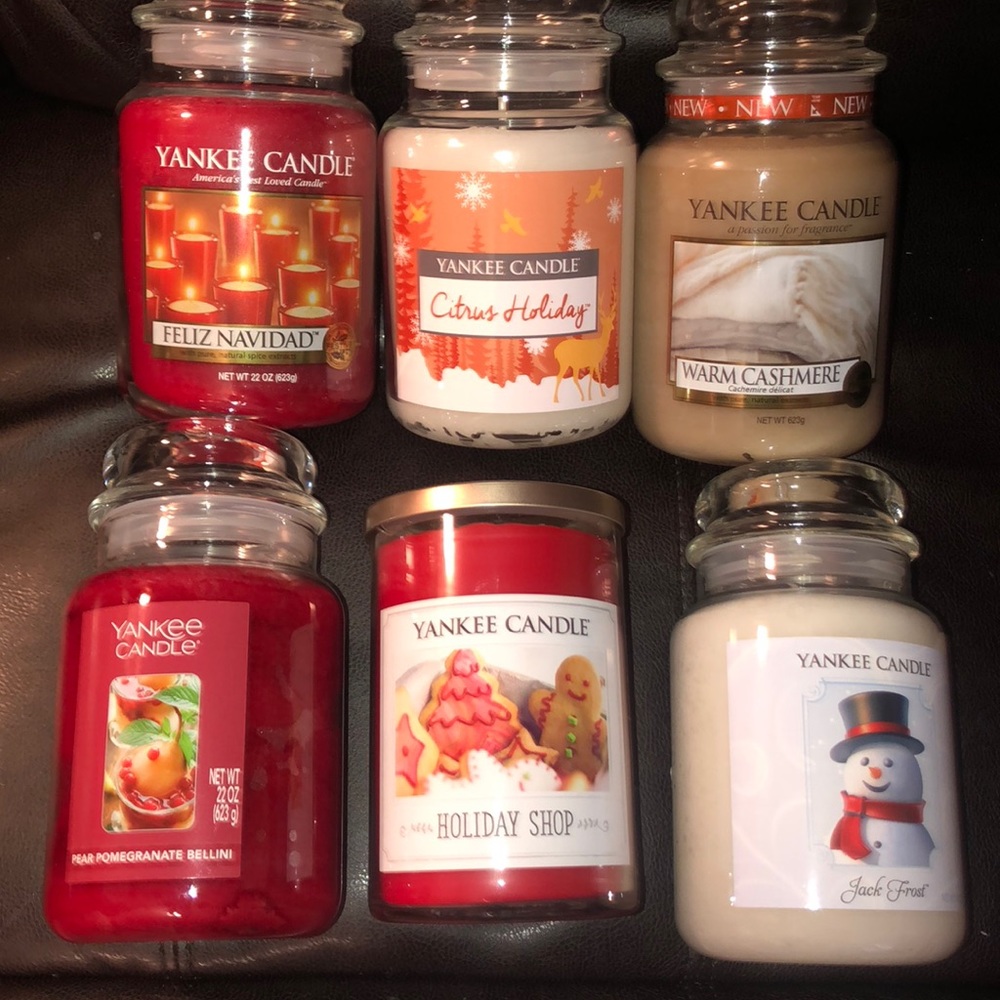 🔥💕❄️ all new large yankee candle jars